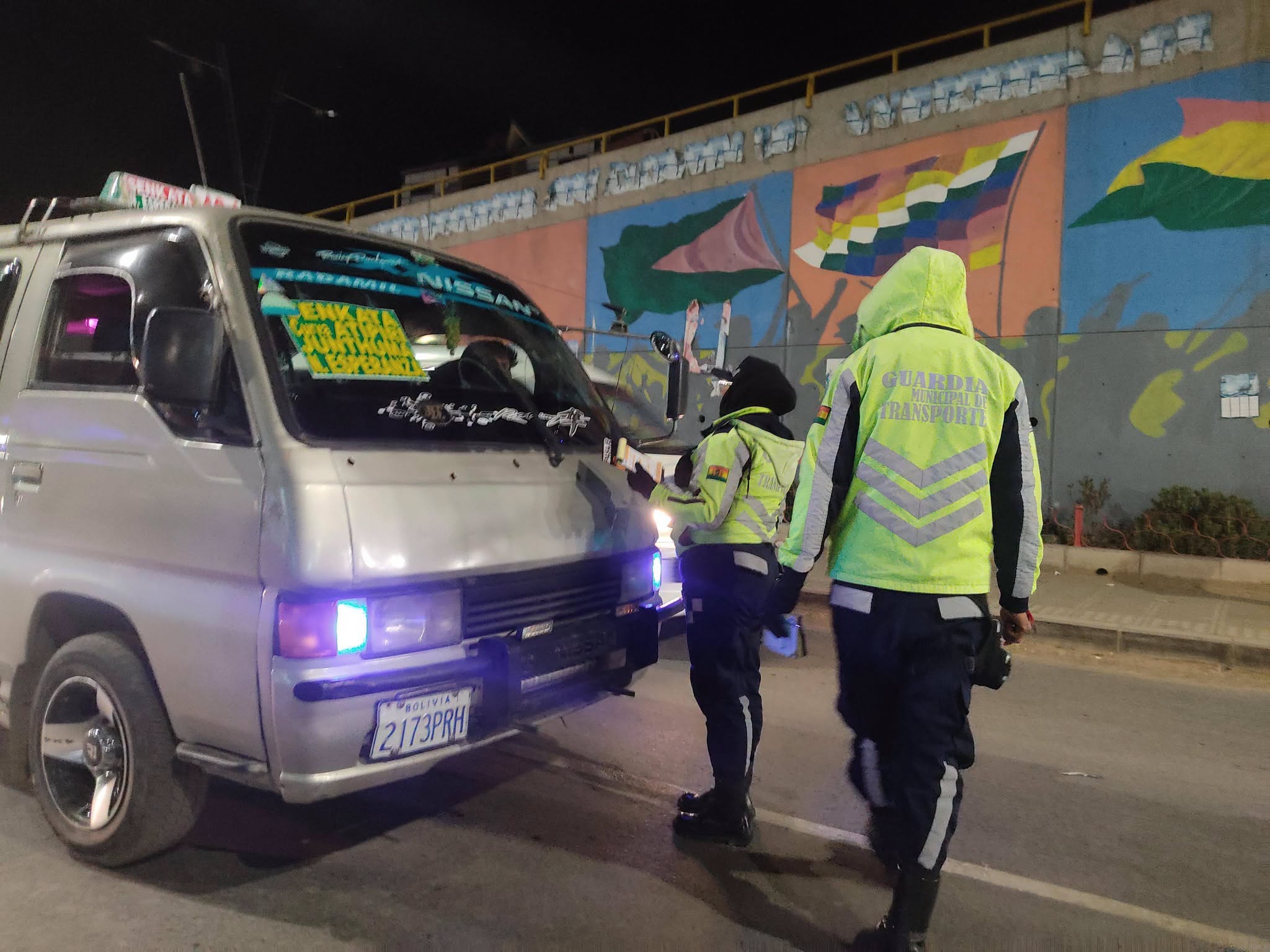 Los controles inician desde tempranas horas de la mañana. Foto: Gamea.