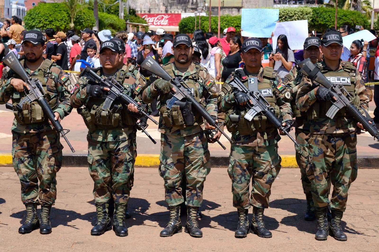 Bolivia pone en marcha un plan con presencia policial permanente en cinco puntos fronterizos. Foto: Oficina del Presidente.