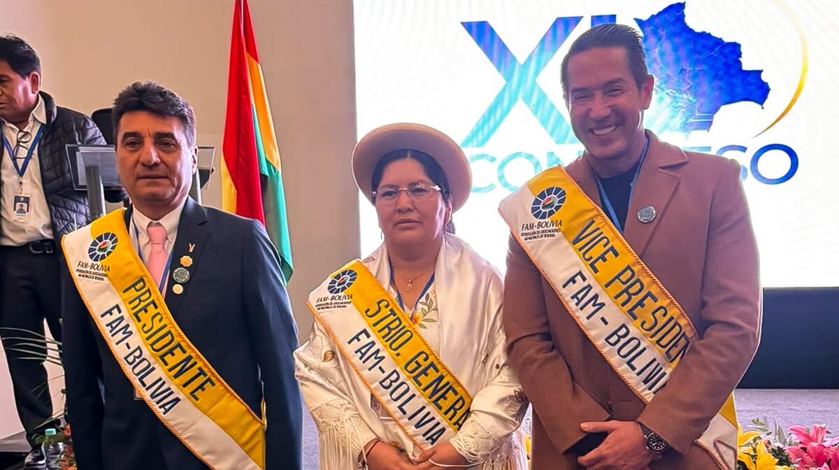 La FAM-Bolivia eligió a su nueva directiva. Foto: FAM-Bolivia.