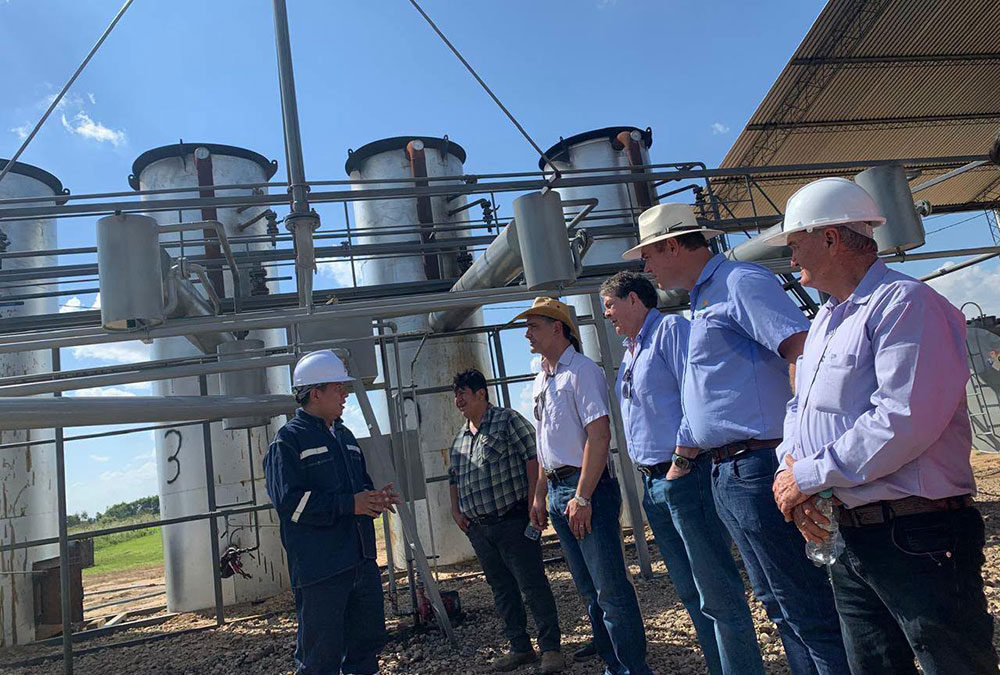 Inspección en instalaciones de la empresa. Foto: MDPRyA