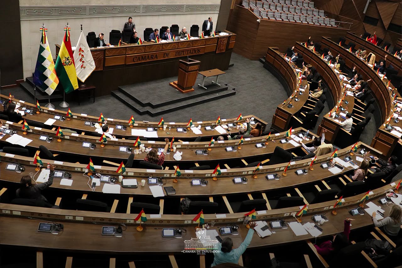 La sesión ordinaria se instaló este jueves. Foto: Cámara de Diputados.