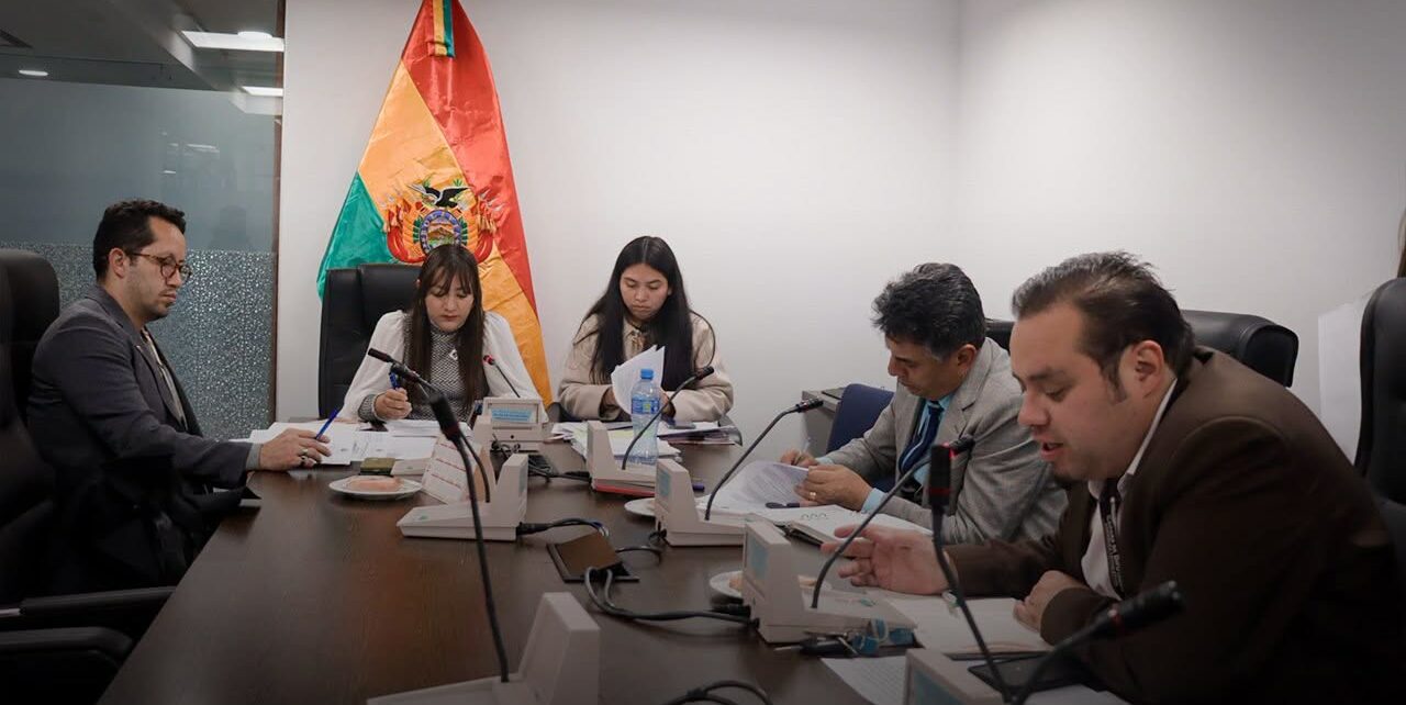 Legisladores de la Comisión de Educación y Salud durante una sesión. Foto: Cámara de Diputados.