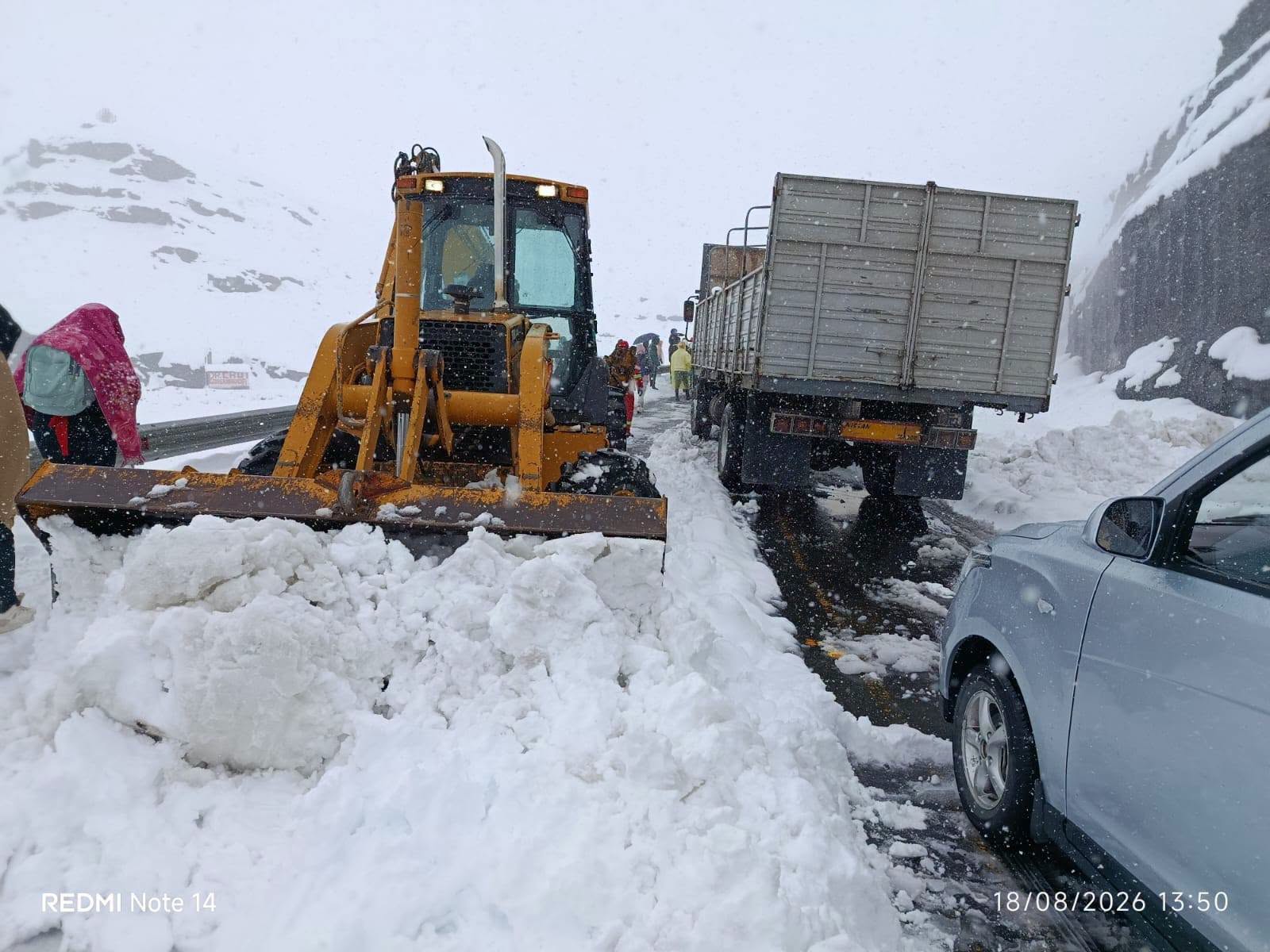 Se realizó la liberación de los tramos de La Cumbre, Urujara y la Rinconada. Foto: ABC.