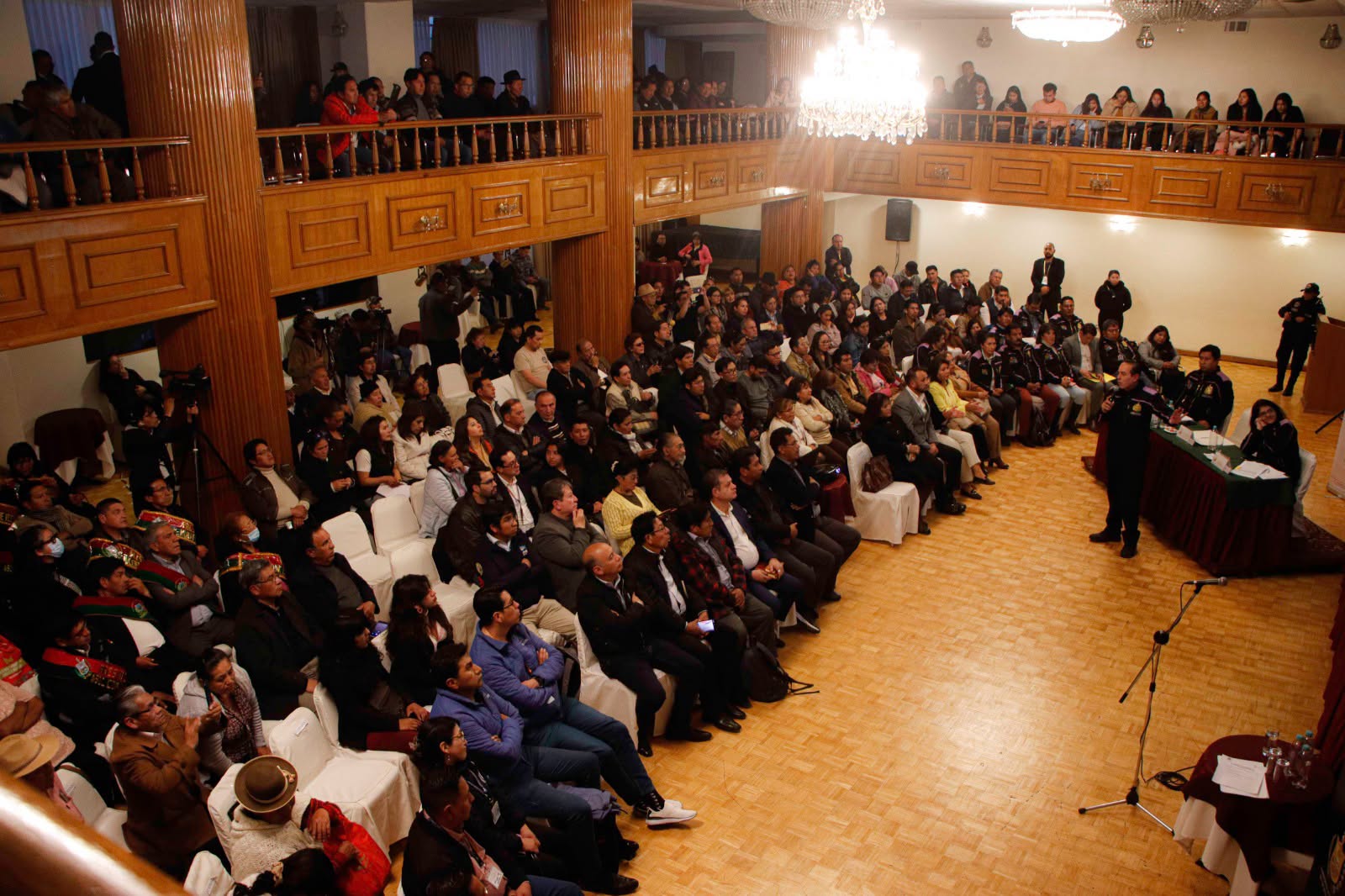 La Asamblea de la Paceñidad. Foto: AMUN.