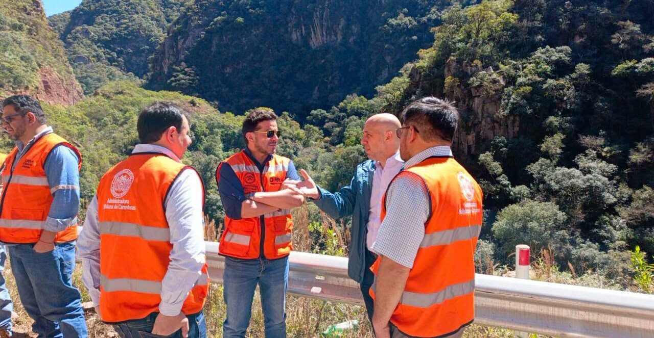 En la inspección, las autoridades constataron las complejidades topográficas en el sector. Foto: ABC.