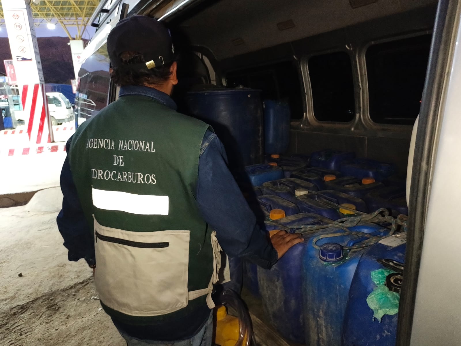 El operativo de control se desarrolló en el municipio de Zudáñez, Chuquisaca. Foto: ANH.