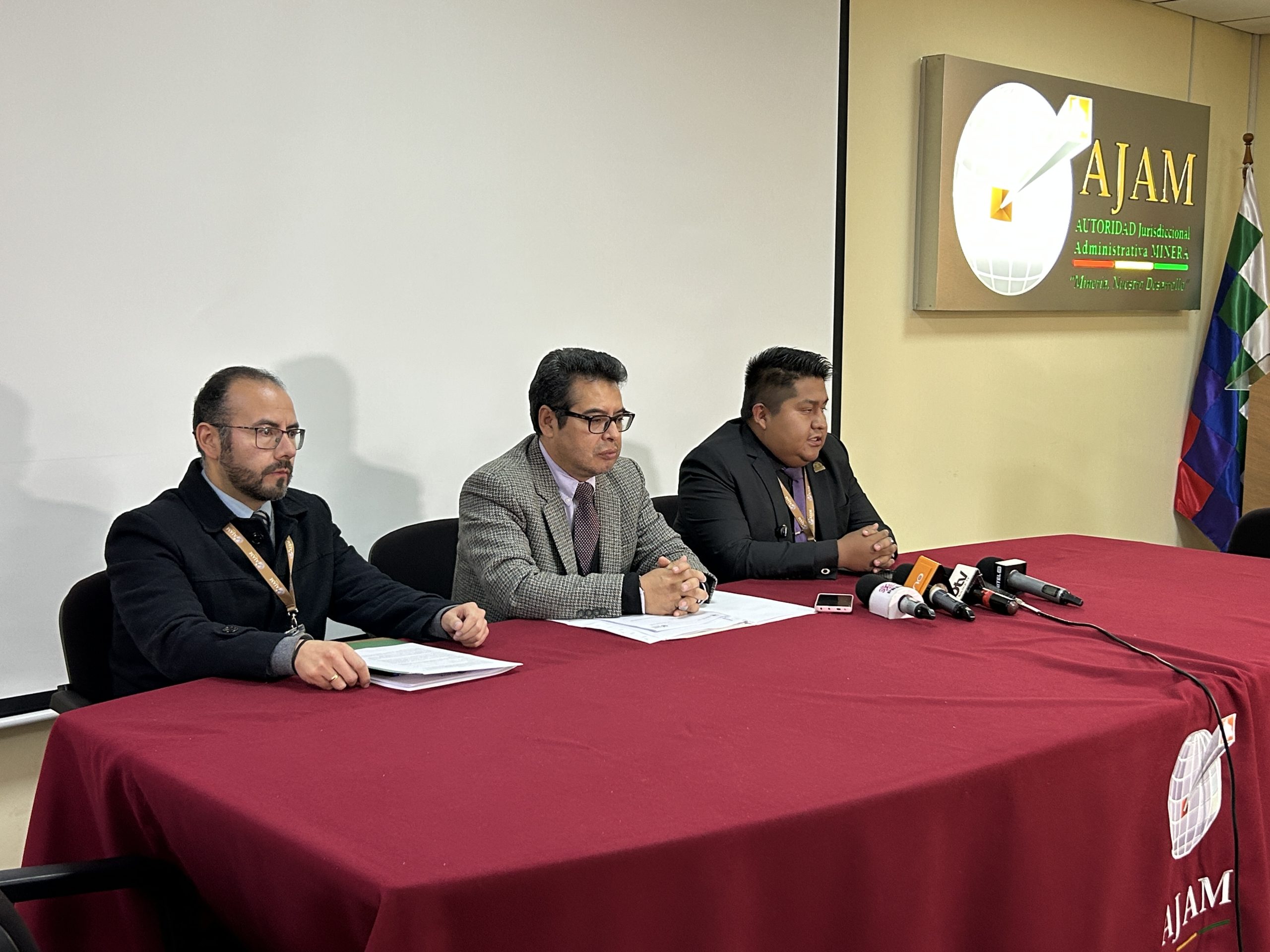Conferencia de prensa de la AJAM. Foto: AJAM.