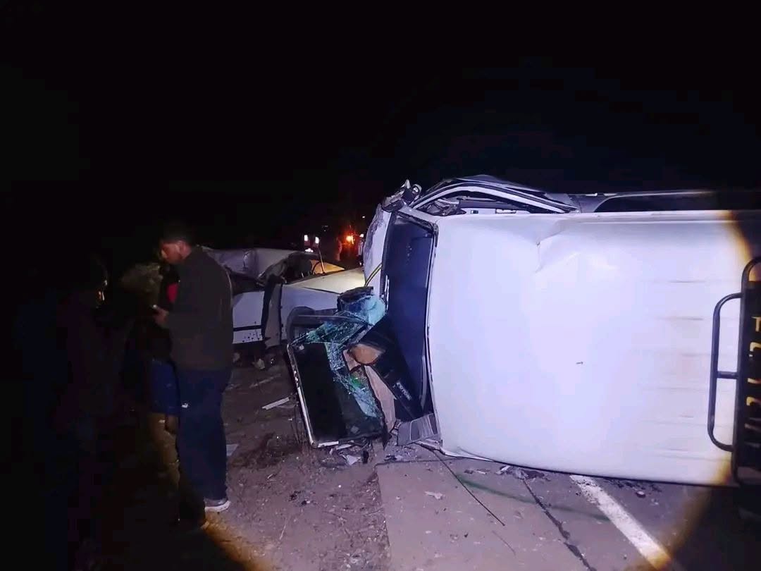 Accidente ocurrido en la carrtera Oruro-Pisiga. Foto: Huayllamarca Nor Carangas.