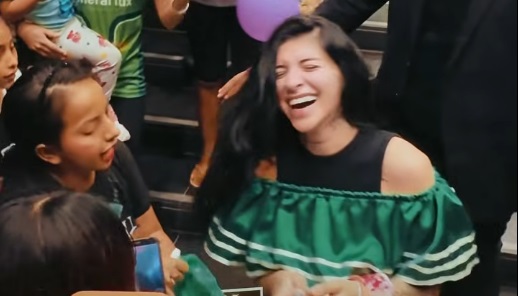 Cazzu compartió momentos emotivos con sus seguidores. Foto: Captura de pantalla.