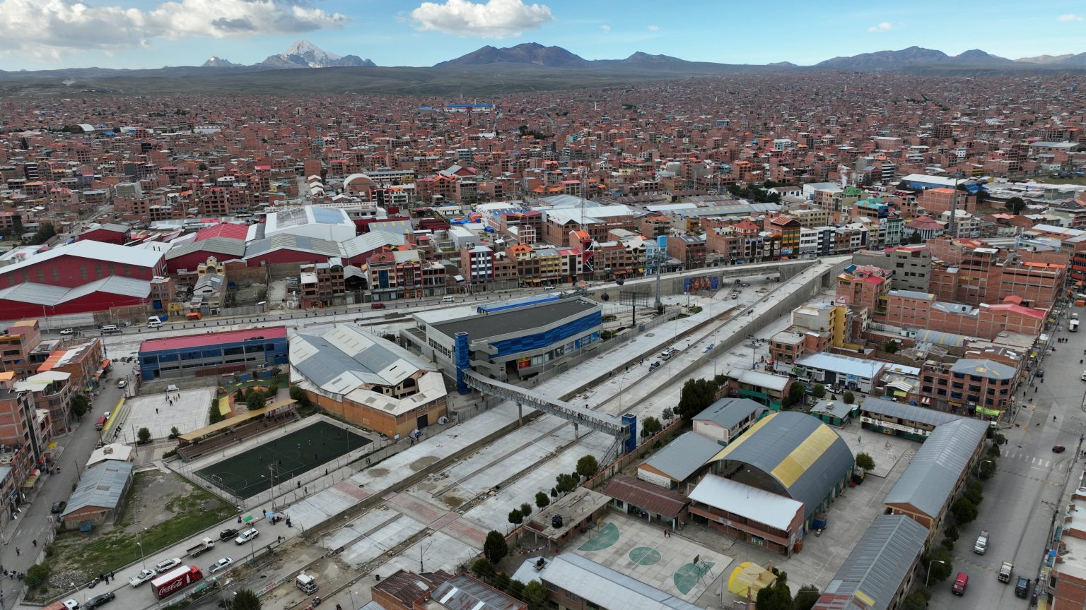 La ciudad de El Alto. Foto: Gamea.