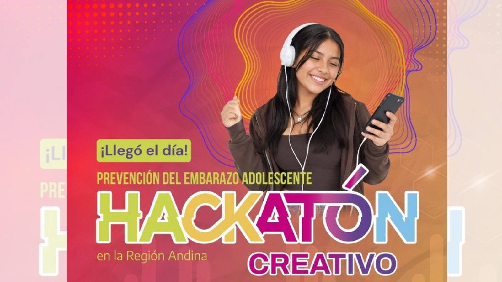 Afiche del Primer Hackatón Creativo Regional Planea 2026. Foto: Ministerio de Salud y Deportes.