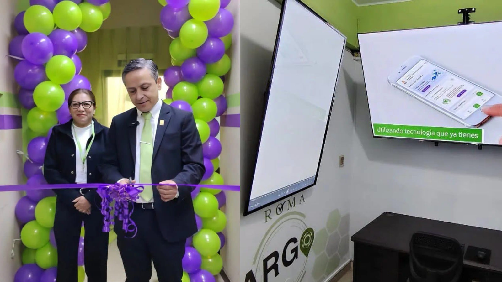 Inauguración de Centro de Monitoreo ROMA-ARGO en Tarija. Fotos: Fiscalía General del Estado.