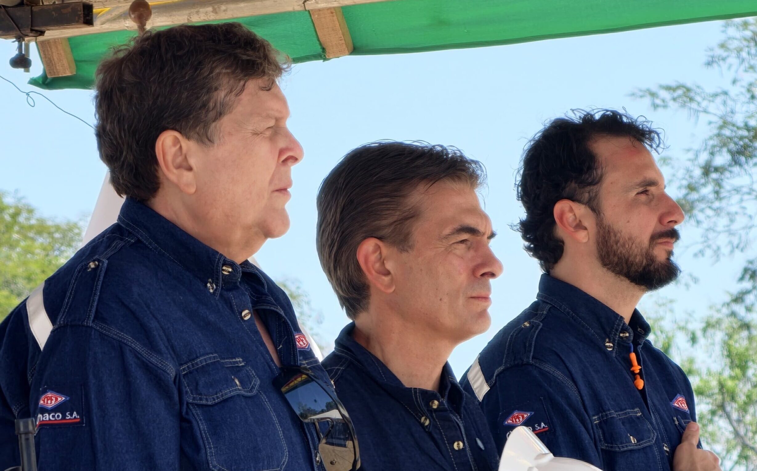 Autoridades del Gobierno dieron inicio a la perforación del pozo Junín. Foto: Oficina del Presidente.