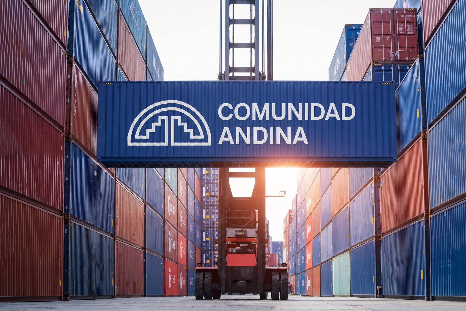 Conteiners de exportación e importación. Foto: CAN.