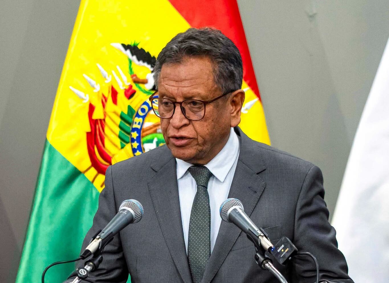 Ministro de Gobierno, Marco Antonio Oviedo. Foto: Ministerio de Gobierno.