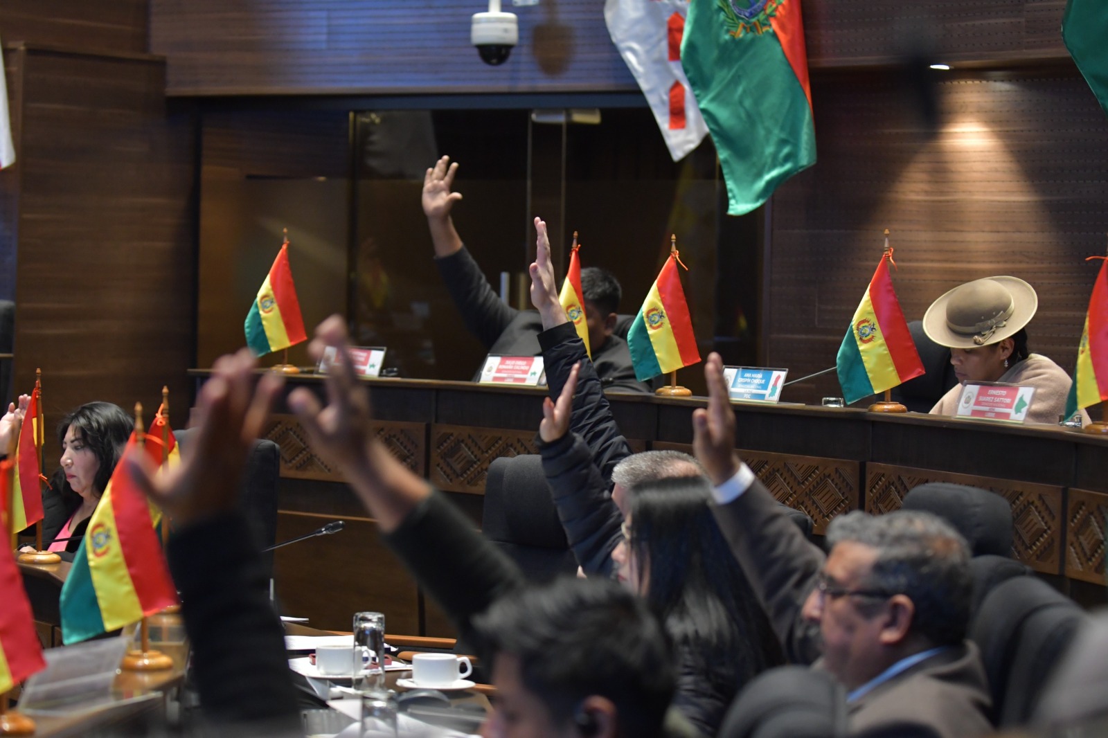 Aprobación del proyecto de Ley de Acceso a la Información en la Cámara de Senadores. Foto: Cámara de Senadores.