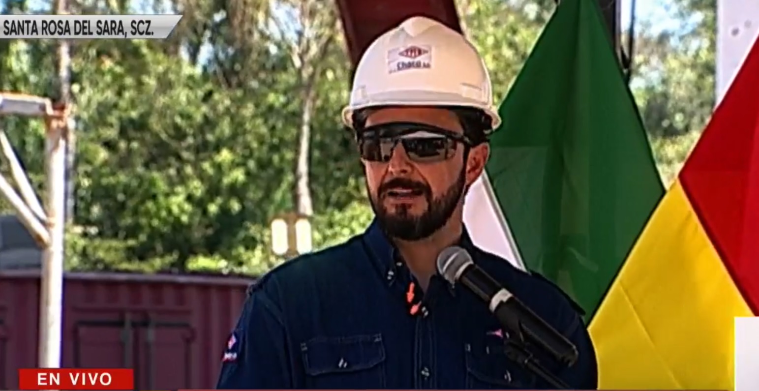 El gobernador de Santa Cruz, Juan Pablo Velasco.