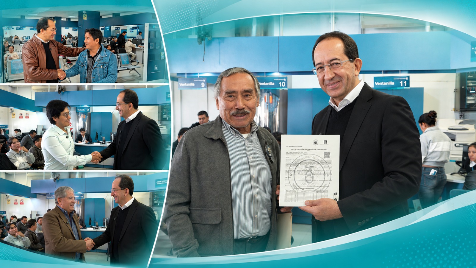 La condonación total de deudas antiguas y los planes de regularización permiten reactivar el potencial productivo de la población. Foto: SIN.