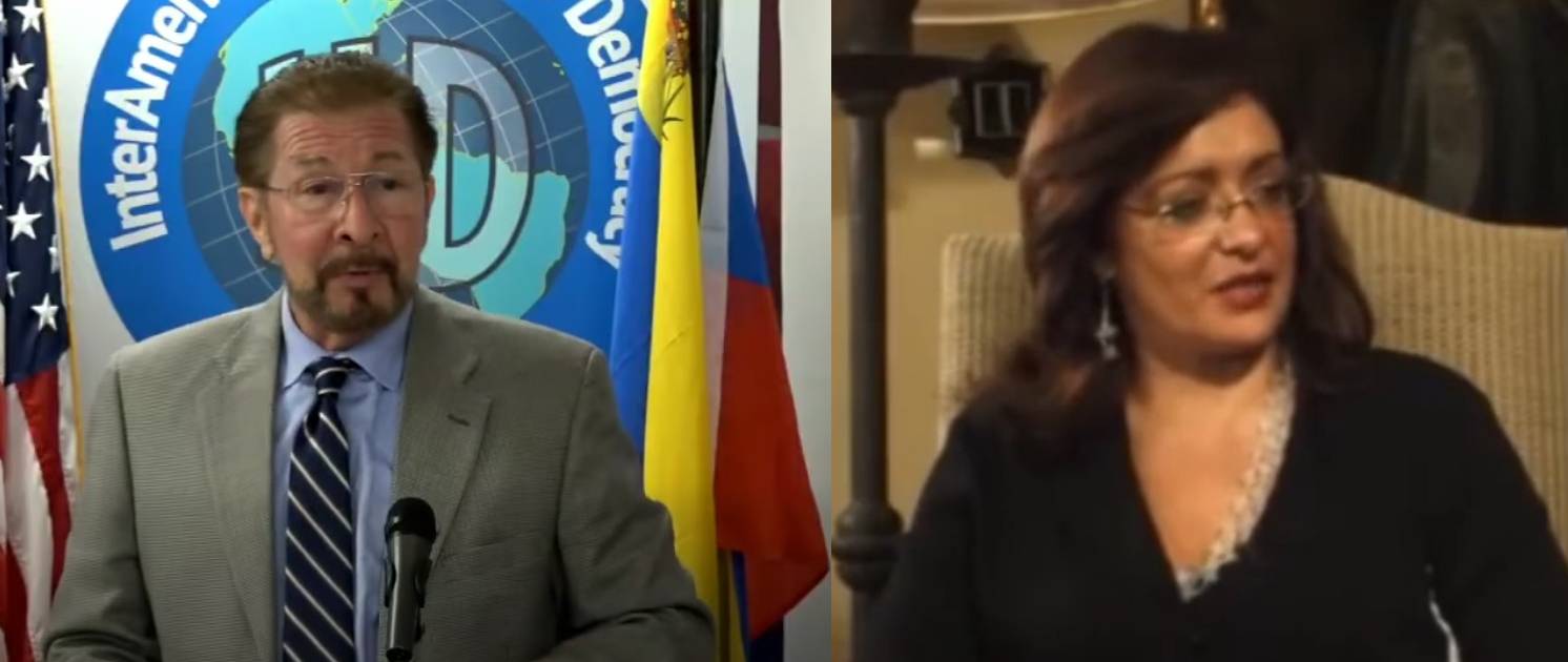 Carlos Sánchez Berzaín y Mirtha Quevedo. Foto: internet