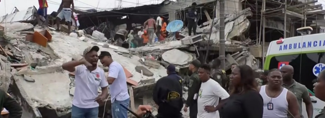 Un sismo de magnitud 7,4 fue registrado la mañana de este lunes en Colombia. Imagen: Captura Noticias Caracol.