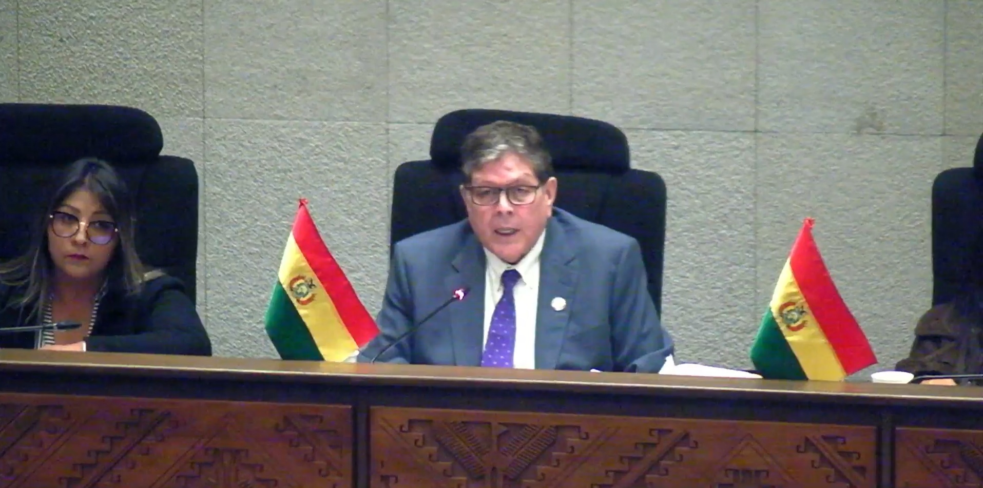 El ministro de Hidrocarburos, Marcelo Blanco, se presentó en la Asamblea Legislativa.