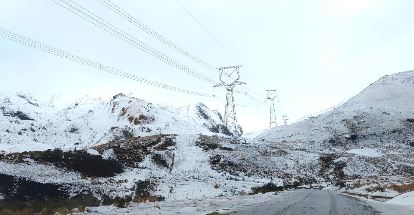 Nevada en Cochabamba. Foto: ENDE