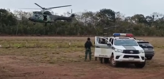 La Policía desplegó unidades especiales en operativos. Foto: Captura de pantalla.