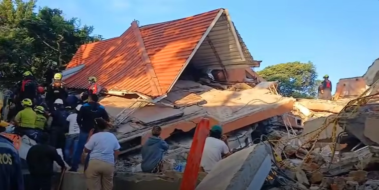 Varias regiones de Colombia fueron afectadas por el terremoto. Foto: Captura de pantalla.