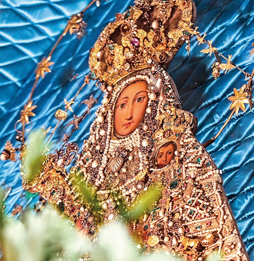 Imagen de la Virgen de Guadalupe.
