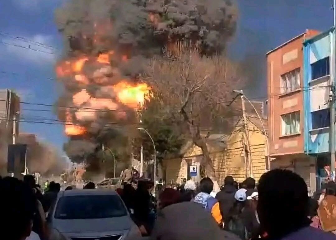 La explosión en el Cuartel Bolívar de Viacha.