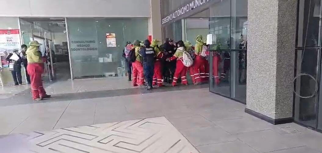 La Alcaldía alteña denunció a los trabajadores de Trebol por causar daños en predios municipales. Foto: GAMEA.
