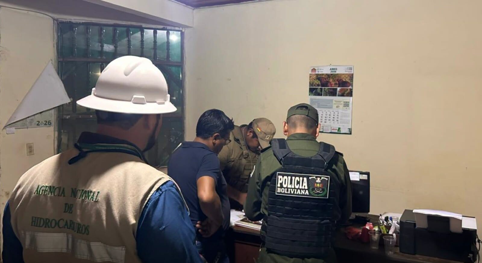 Este hecho constituye un indicio de un presunto desvío de combustible destinado al municipio de San Borja.