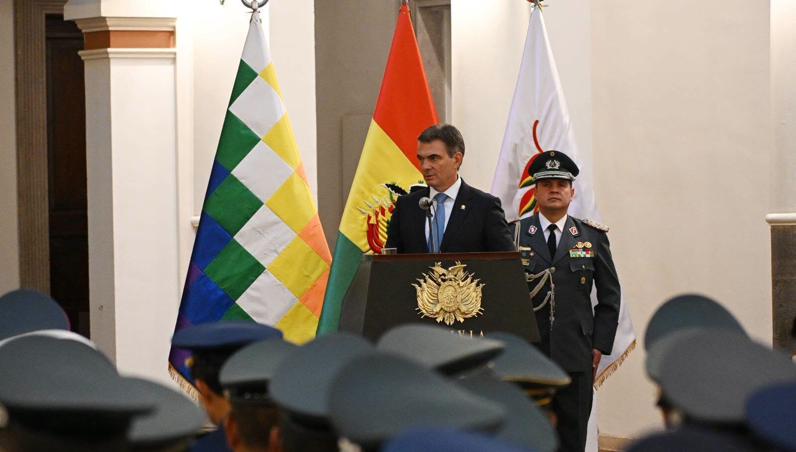 El Presidente Rodrigo Paz Pereira puso en marcha este jueves el Consejo Supremo de Defensa del Estado Plurinacional (COSDEP).