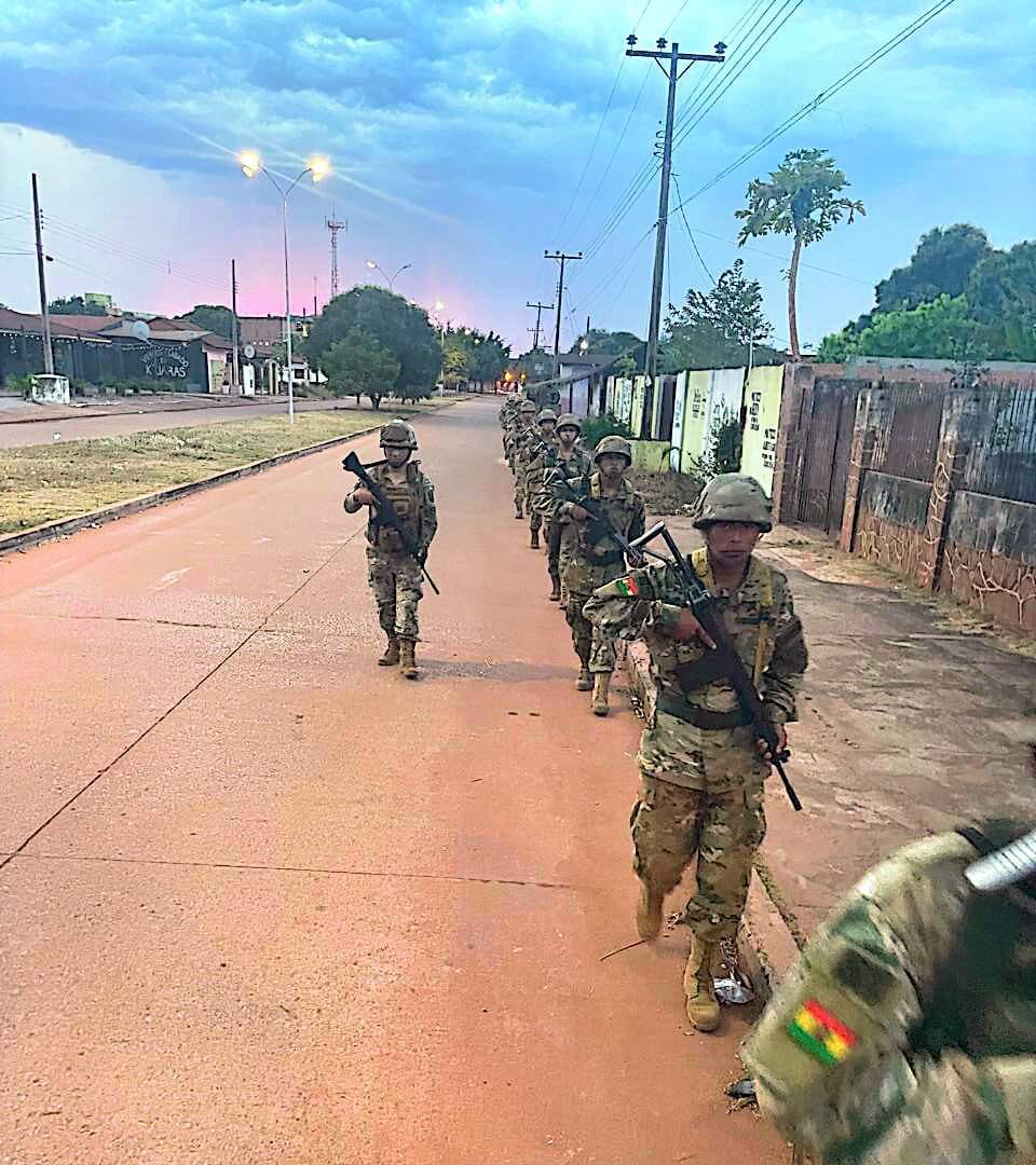 Refuerzo en frontera tras nuevo hecho de sangre. Foto: Ministerio de Defensa.