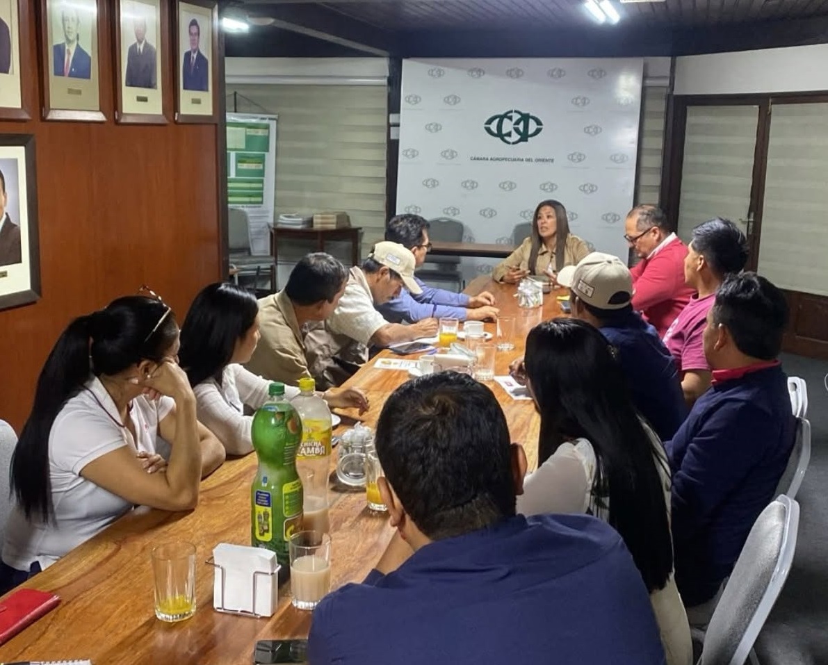 EBA, la CAO y productores se reunieron. Foto: EBA.