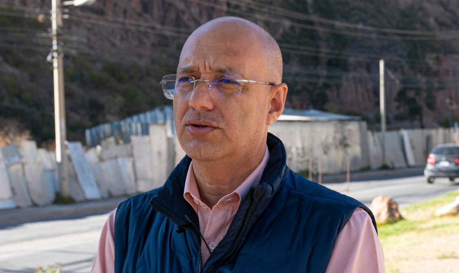 El gerente Interventor de Epsas S.A., Édgar Landívar. Foto: Epsas S.A.