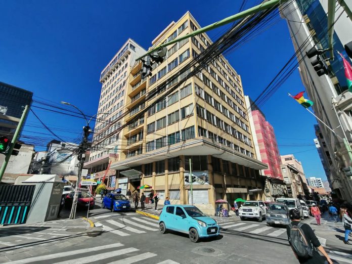 Edificio de la Alcaldía de La Paz. Foto: AMUN.