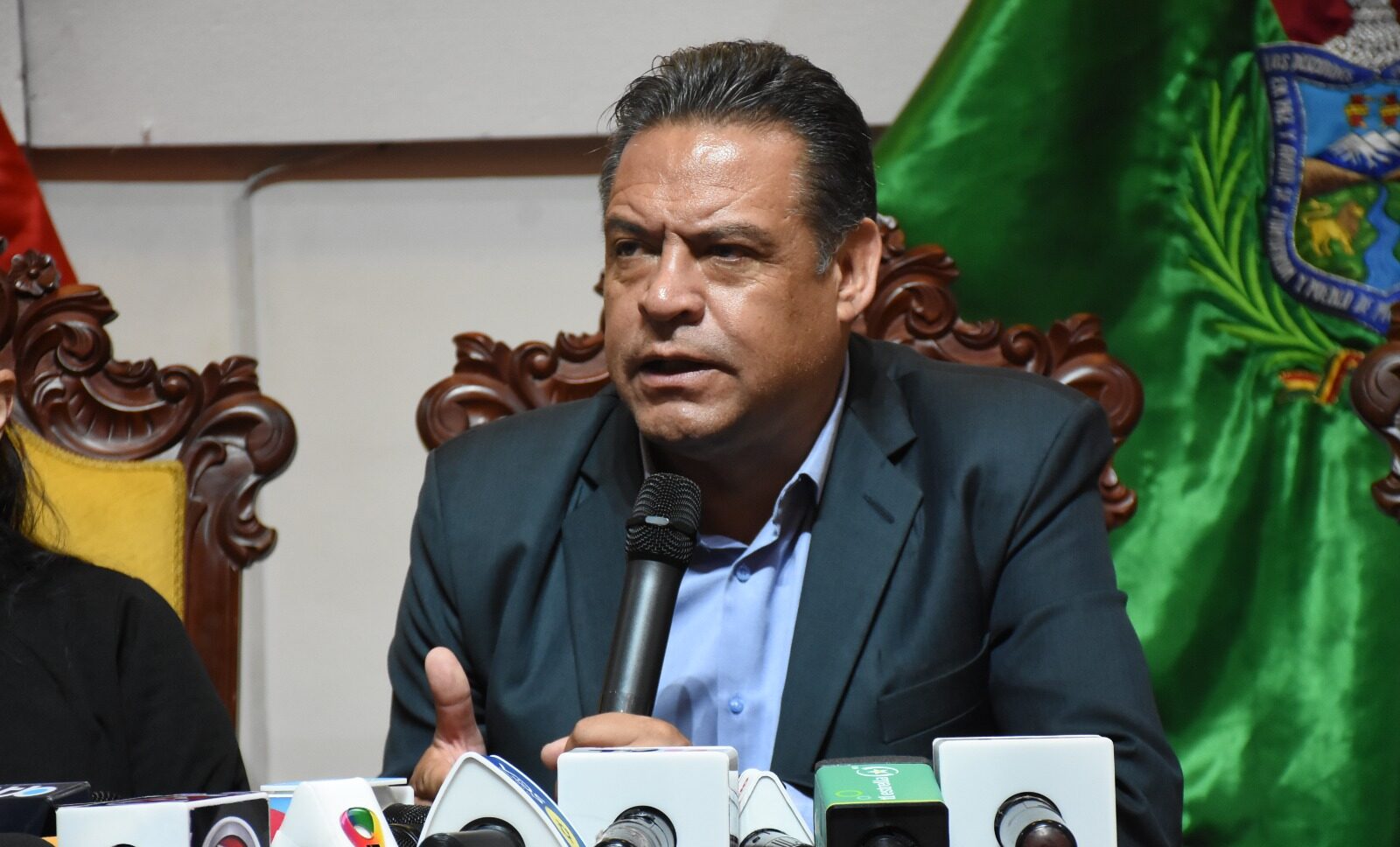 Gobernador de La Paz. Luis Revilla. Foto: Gobernación La Paz.