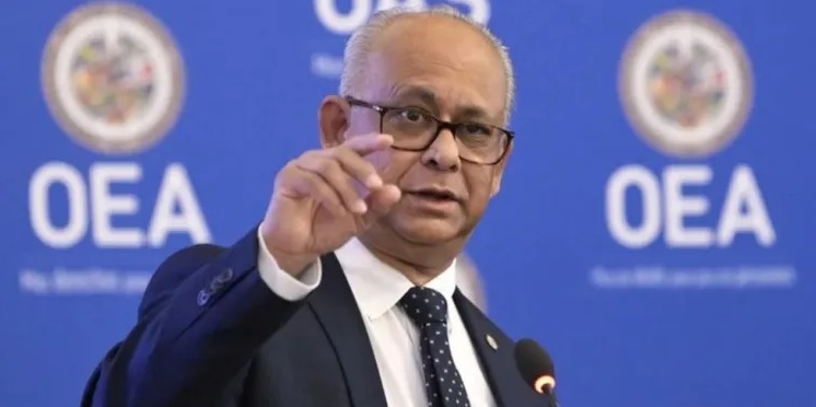 El Secretario General de la OEA, Albert R. Ramdin. Foto: Correo del Sur.