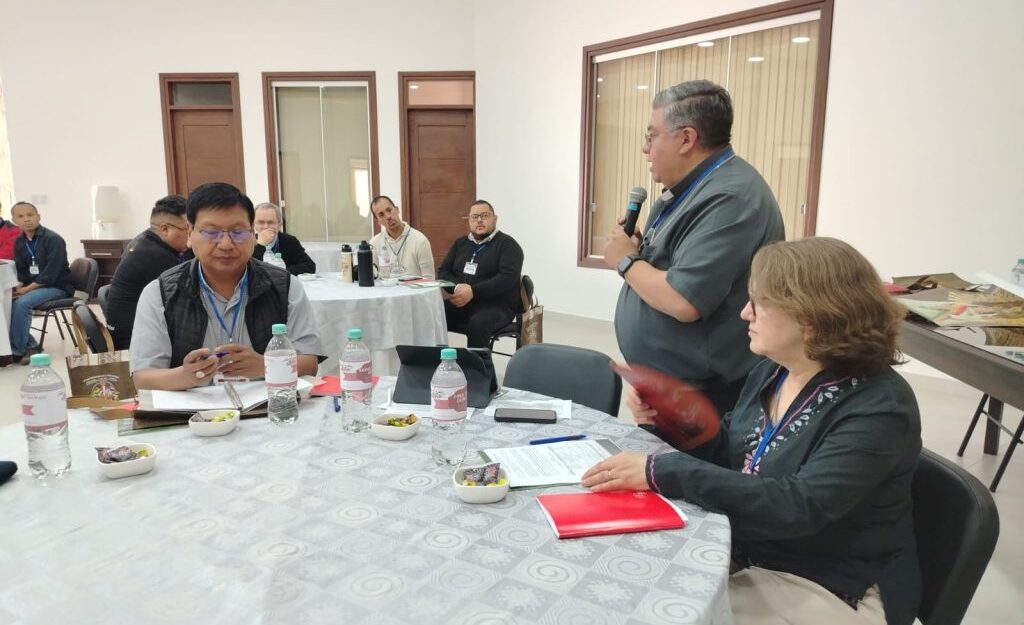 Encuentro de obispos de Bolivia, Perú y Chile, en Cochabamba. Fotos: Conferencia Episcopal Boliviana.