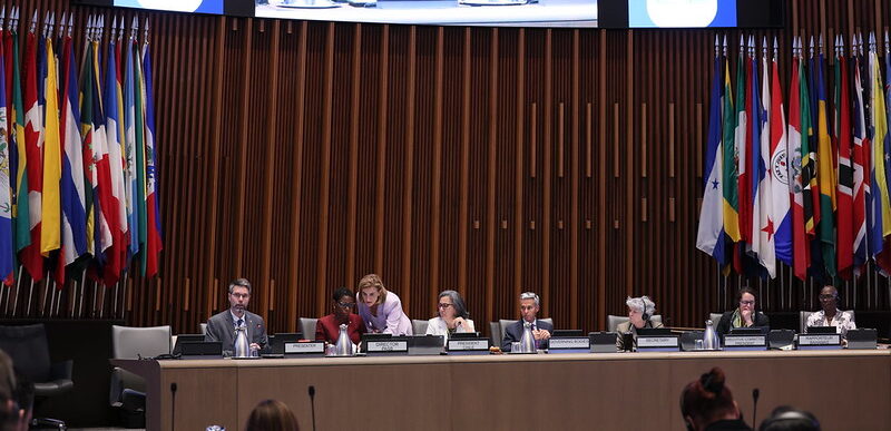 Consejo Directivo de la Organización Panamericana de la Salud que se realiza en Washington. Fotos: Ministerio de Salud y Deportes.