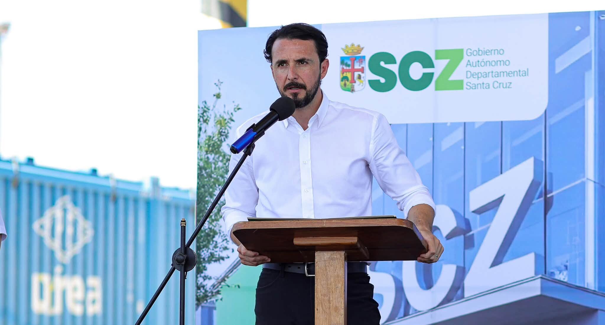 Gobernador de Santa Cruz, Juan Pablo Velasco. Foto: Archivo/JP Velasco.