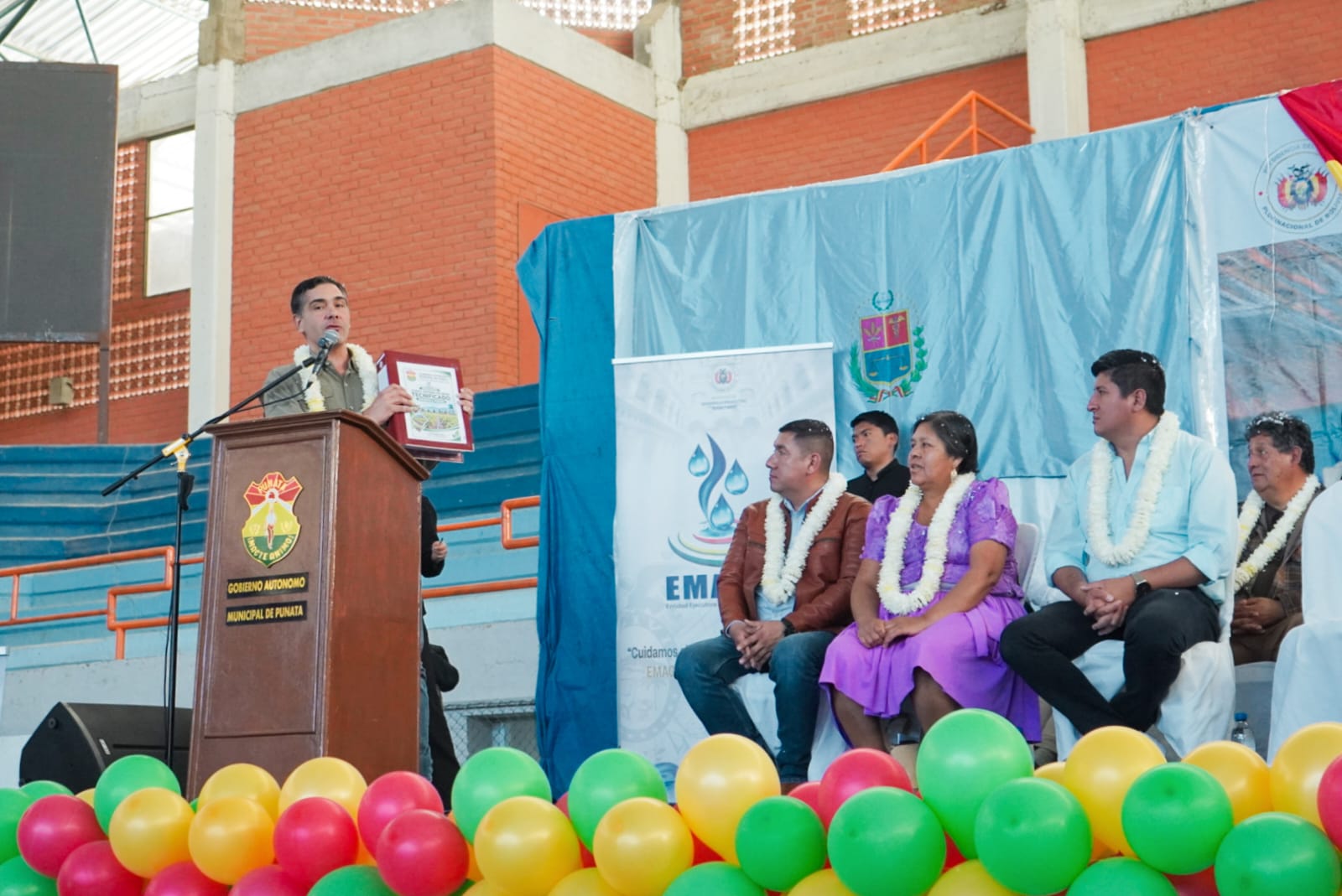 El ministro de Producción Sostenible, Medio Ambiente y Agua, Óscar Mario Justiniano.