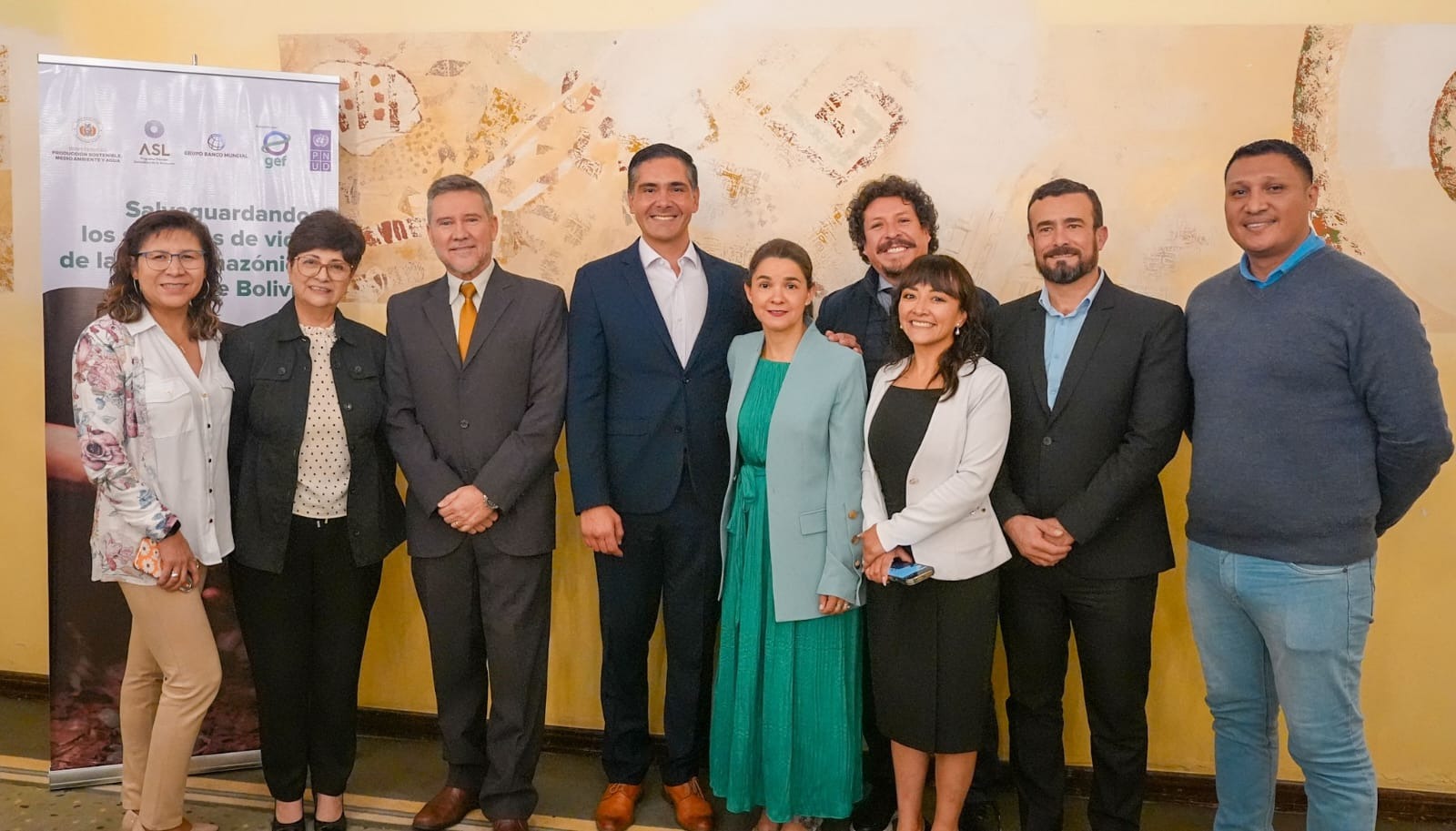 El Ministerio de Producción Sostenible, Medio Ambiente y Agua, presentó oficialmente el proyecto "Salvaguardando los Sistemas de Vida de la Selva Amazónica de Bolivia"