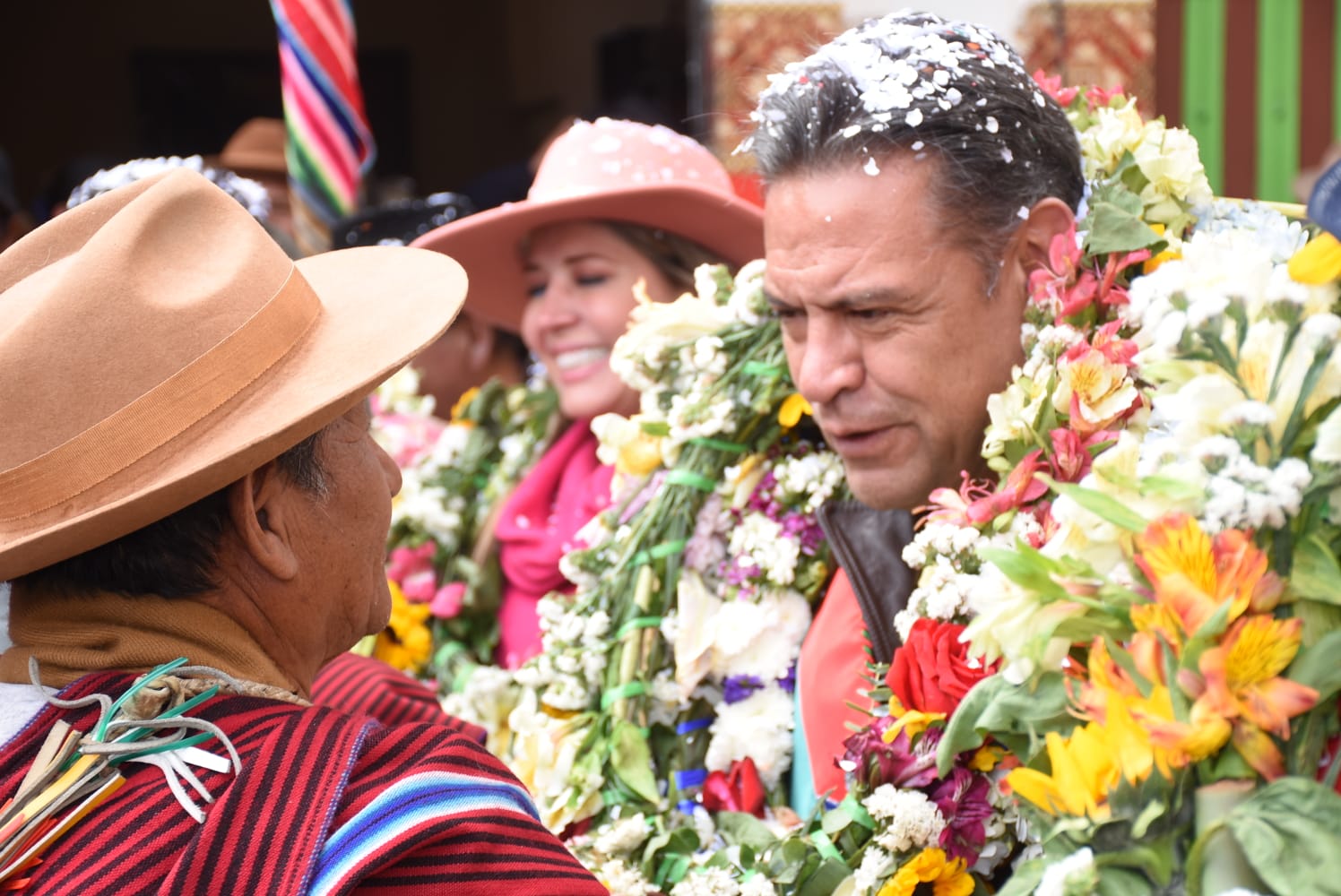 Gobernador de la Paz, Luis Revilla.