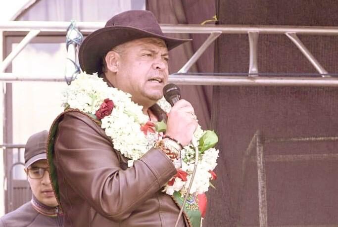 El gobernador de La Paz, Luis Revilla.
