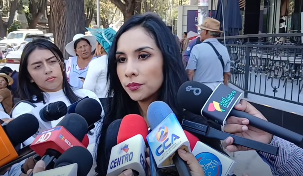 Brenda Lafuente, denuncia al exmandatario Luis Arce. Foto: captura video