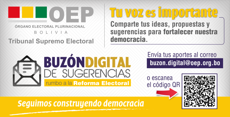 El Órgano Electoral busca ampliar la participación ciudadana. Foto: TSE.