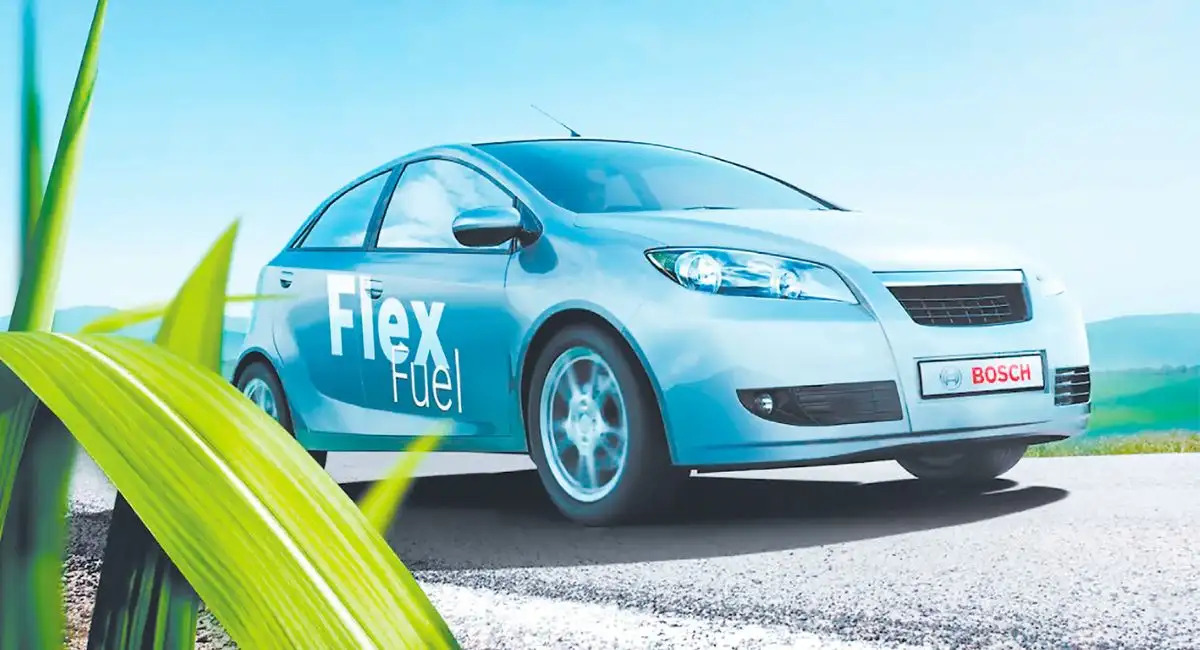 La tecnología Flex permite que un vehículo funcione con gasolina, etanol o con cualquier mezcla de ambos. Foto: GOBCOM.