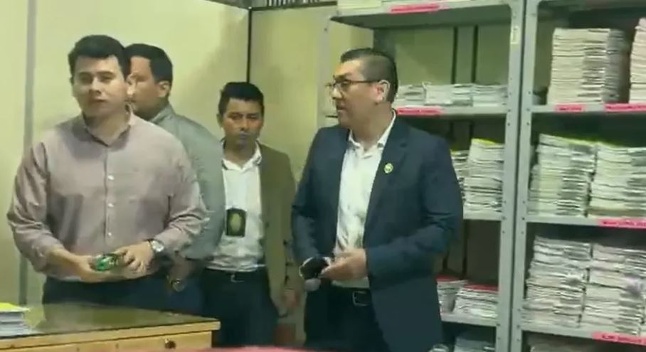 Durante la intervención realizada este miércoles, la jueza no se encontraba en su despacho.